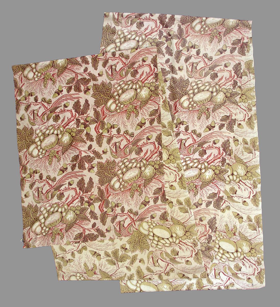 1969.3816 textile, printed obverse, partial