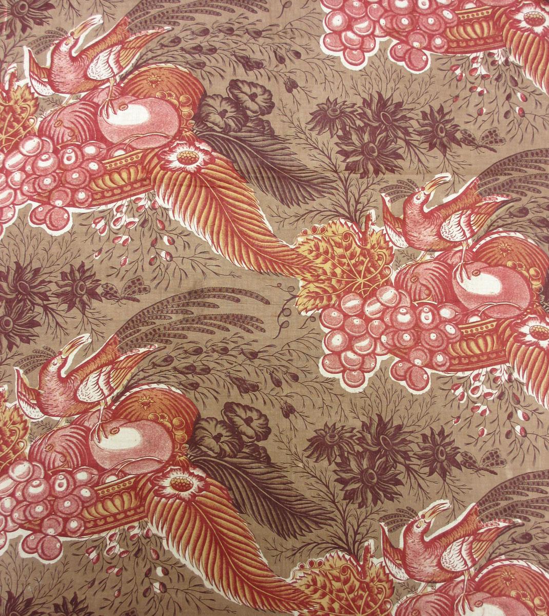 T98 Textile, printed, design repeat