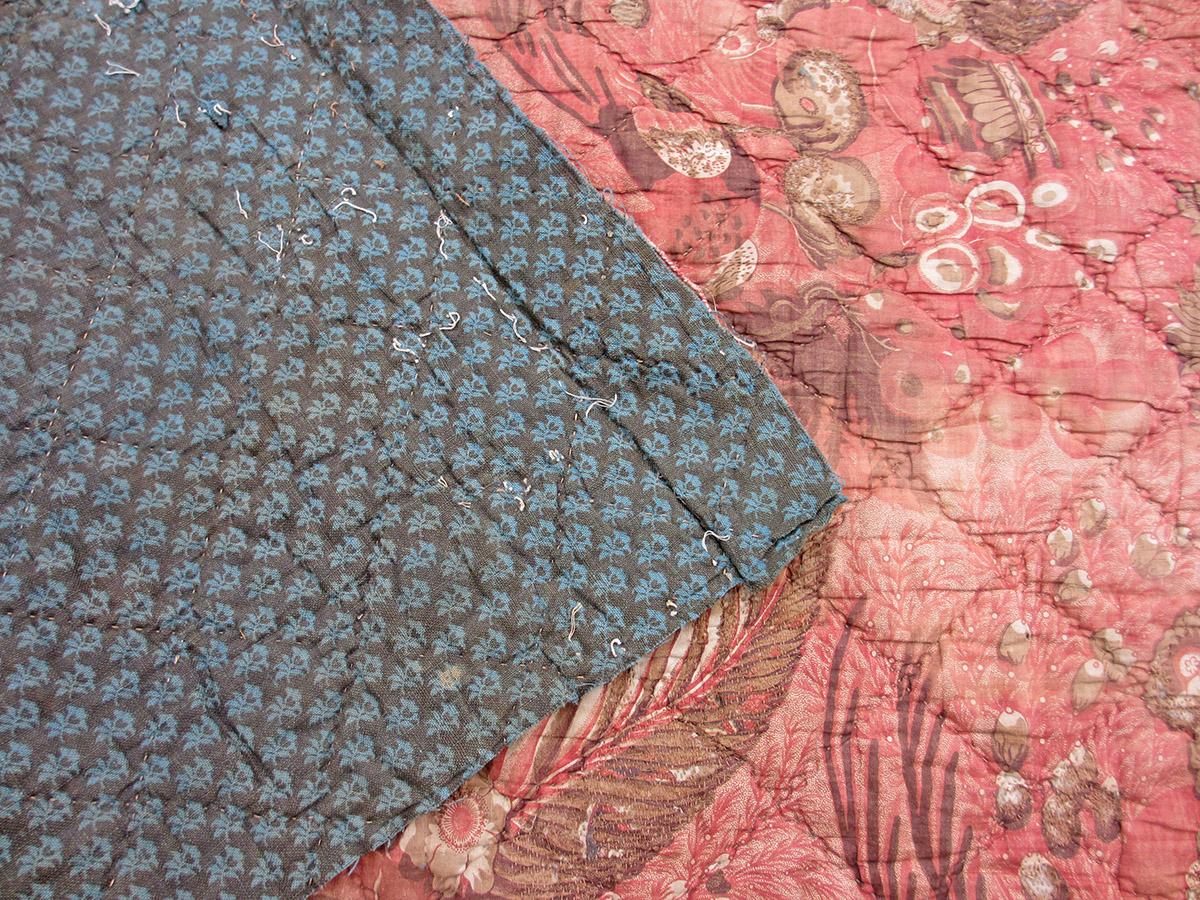 1969.3818.004 A textile, printed reverse