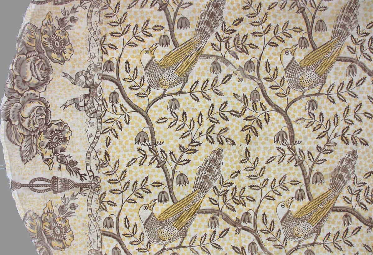 T106 textile, printed design repeat