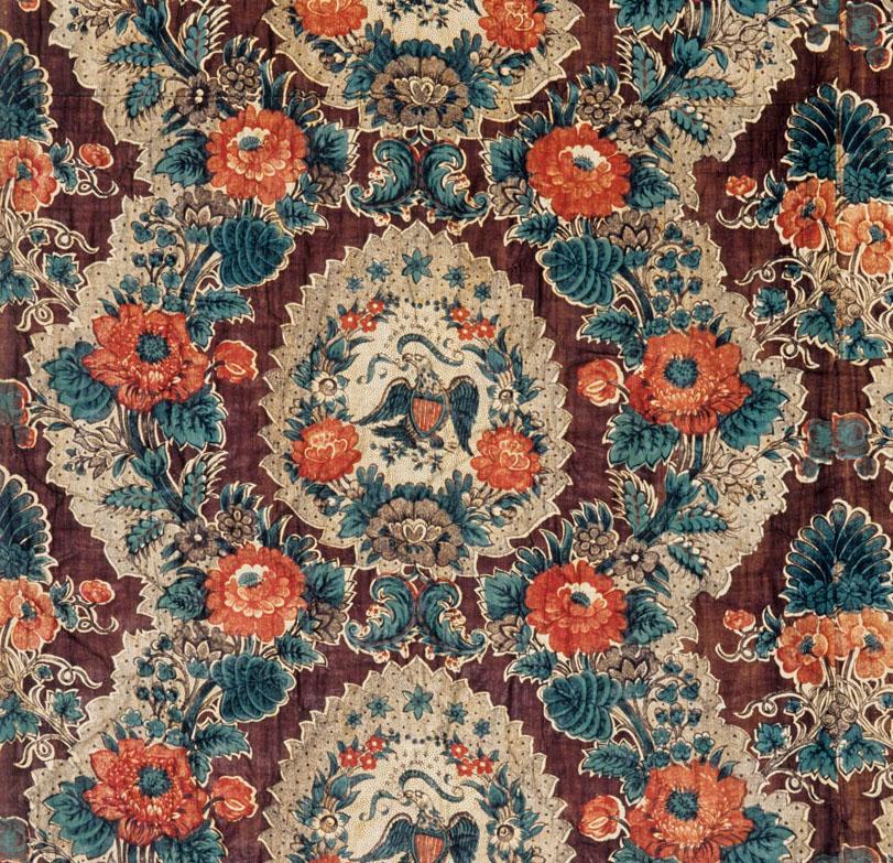 T110.5 textile, printed design repeat