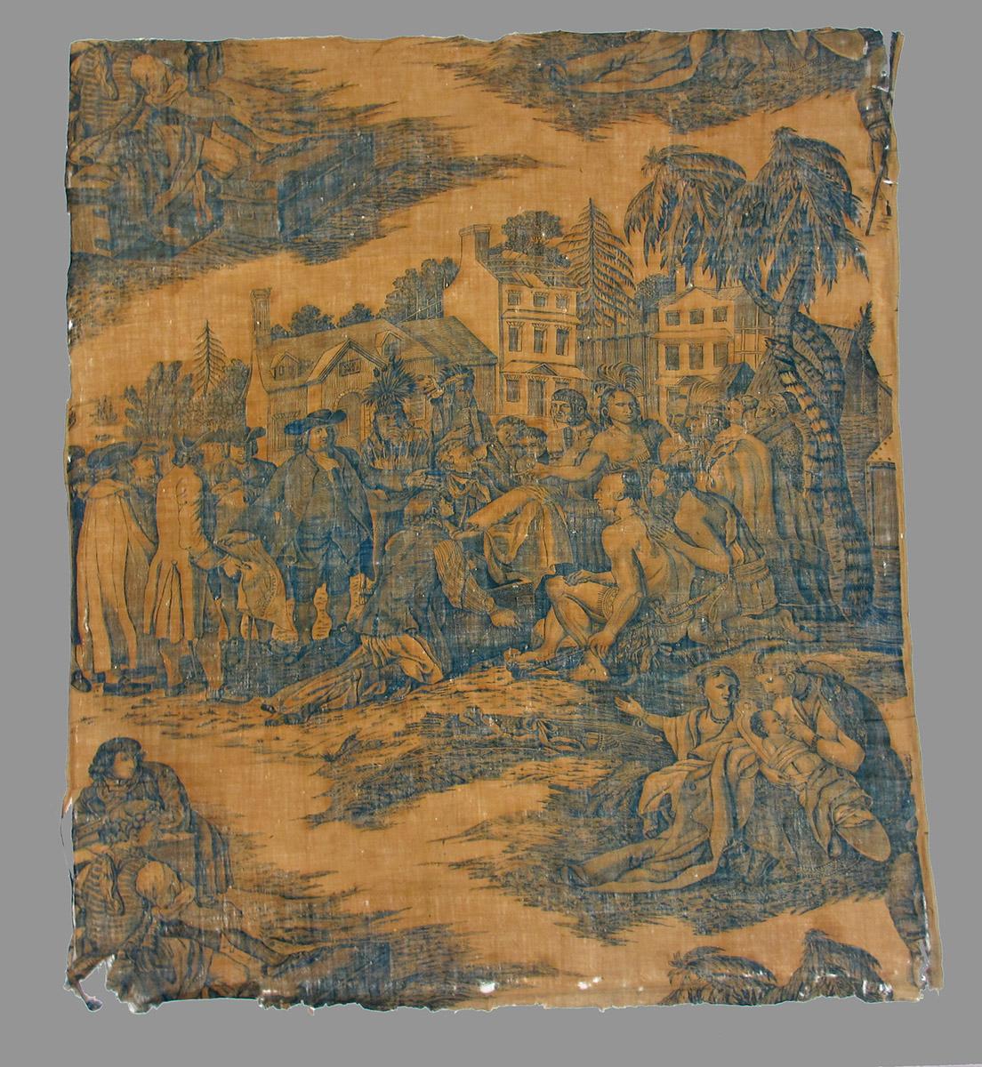 1969.3842 Textile, printed obverse