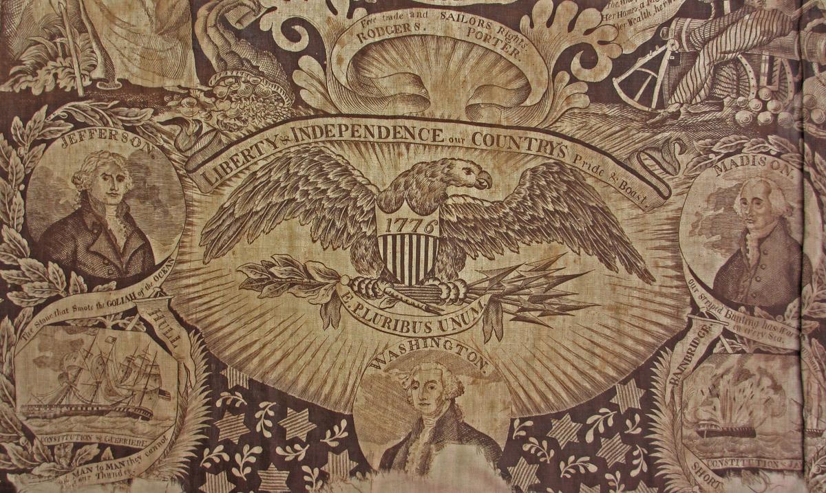 1969.3843 textile, printed detail 3