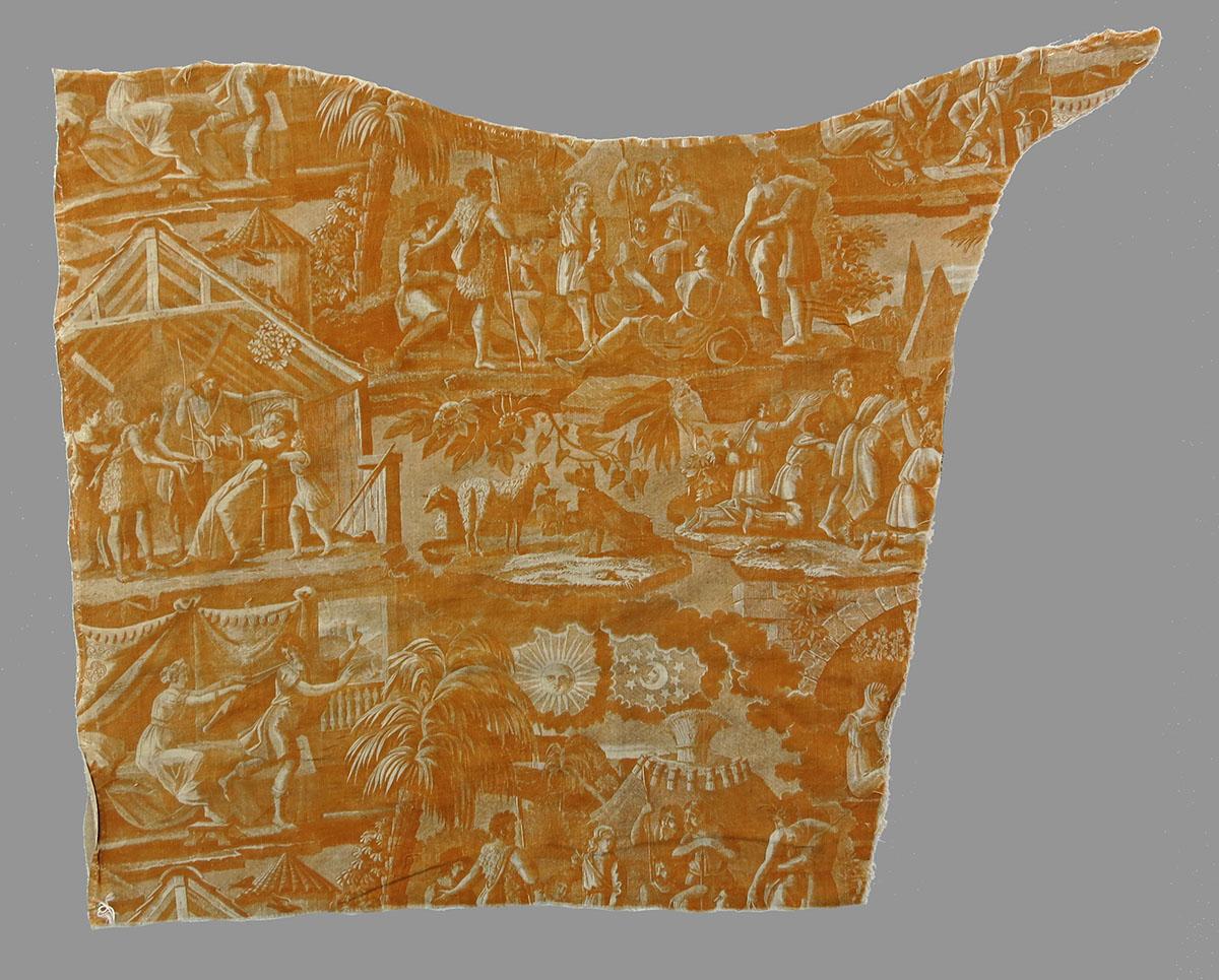 1969.3849.009 Textile, printed obverse
