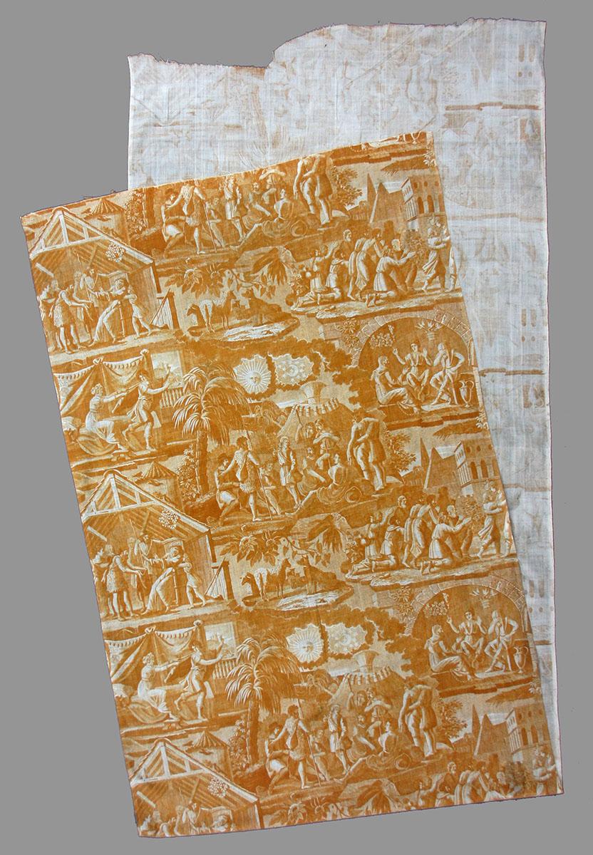 1969.3850.001 Textile, printed obverse