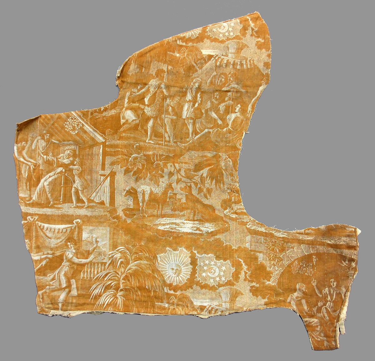 1969.3850.005 Textile, printed obverse
