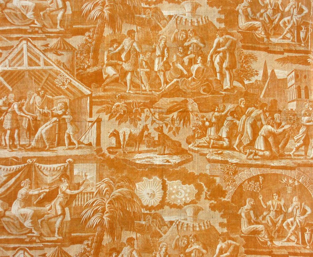 T146 Textile, printed, design repeat