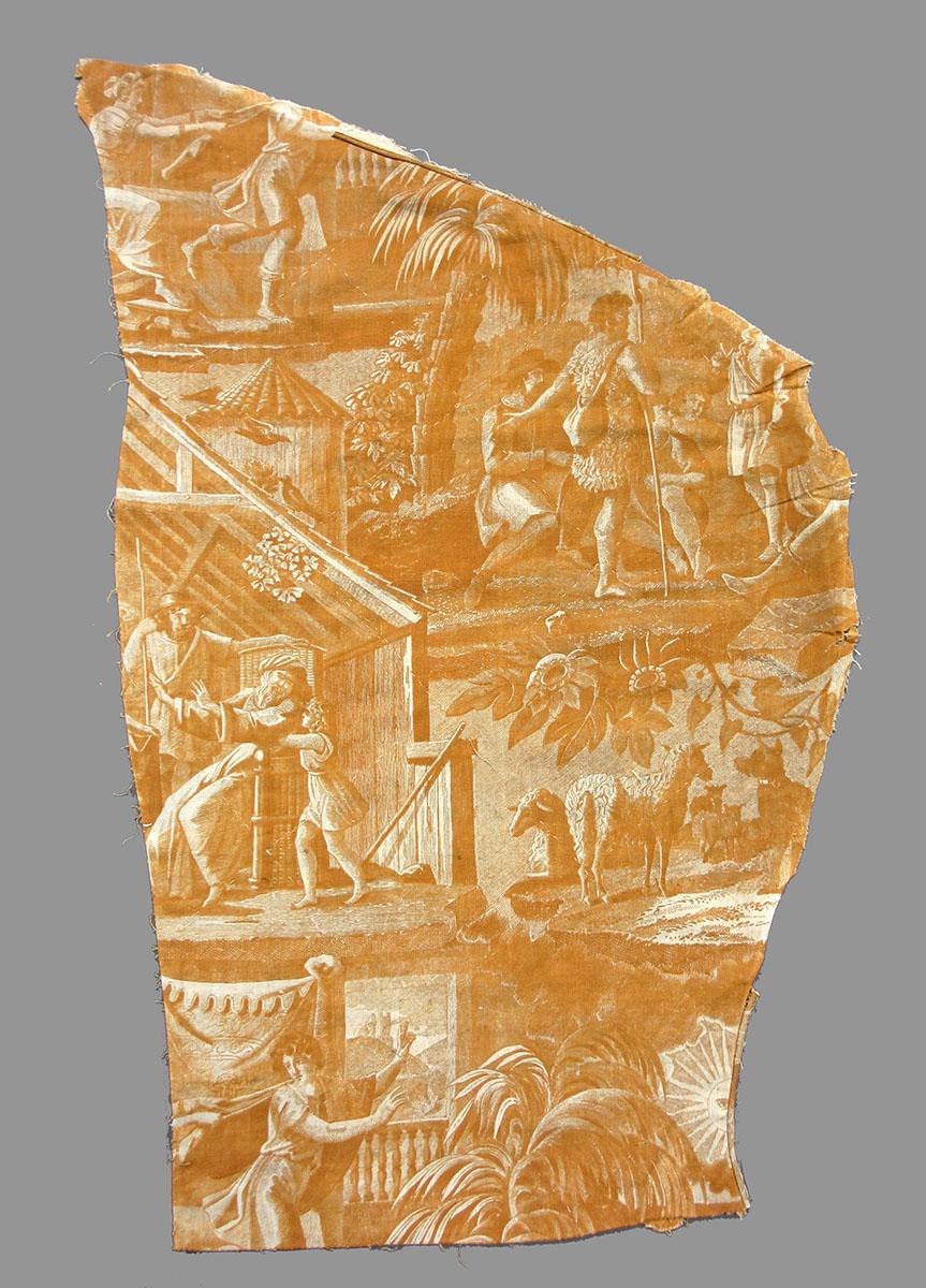 1969.3850.006 Textile, printed obverse