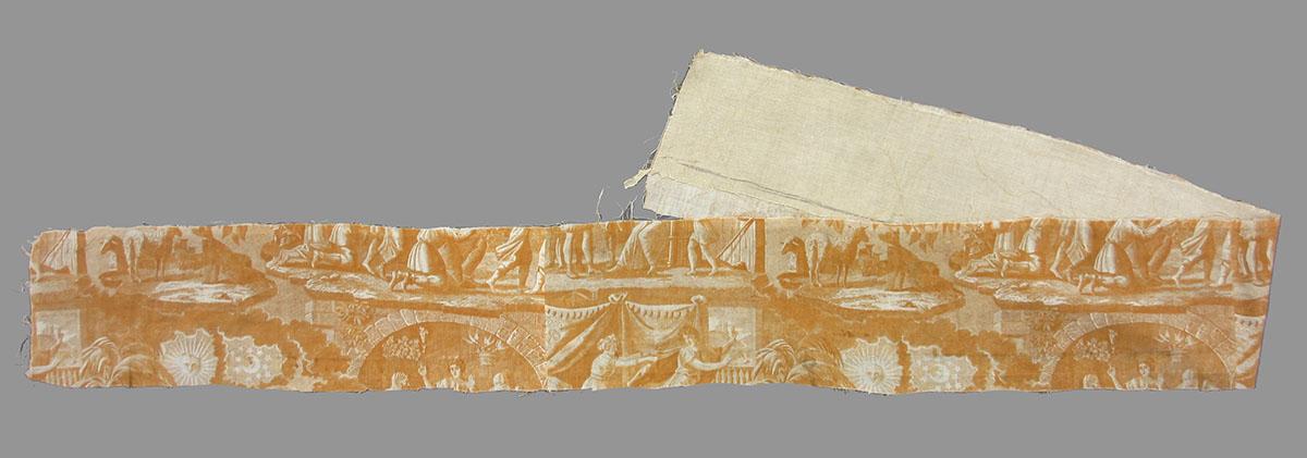 1969.3850.009 Textile, printed obverse