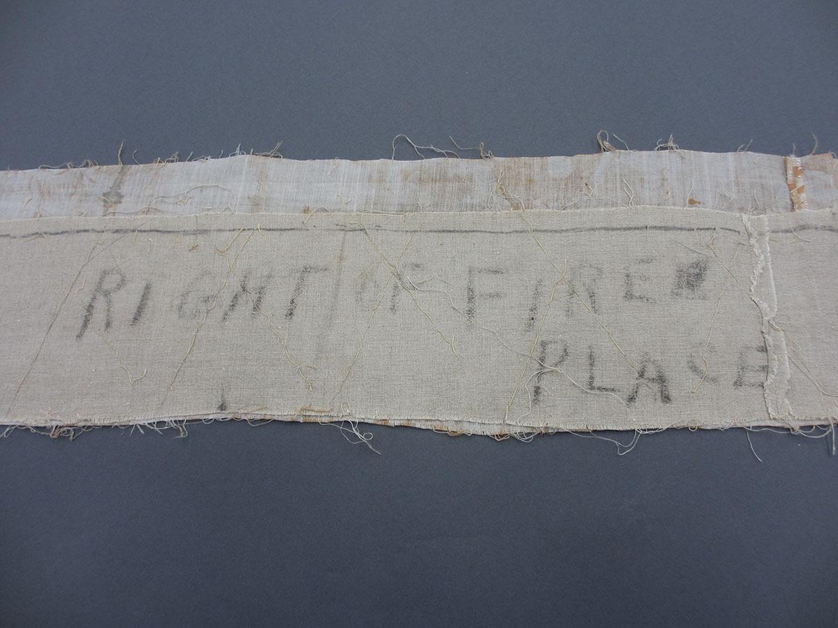 1969.3850.009 Textile, printed reverse