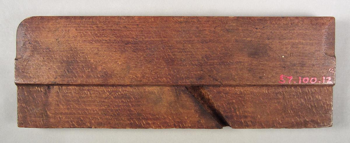 1957.0100.012 A-C, Hollow plane, stock side 1