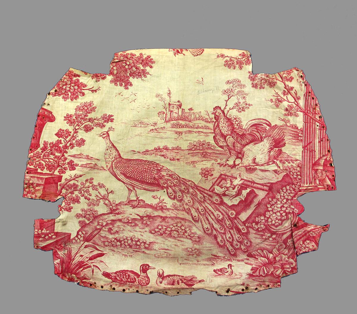 1969.3854 Textile, printed obverse