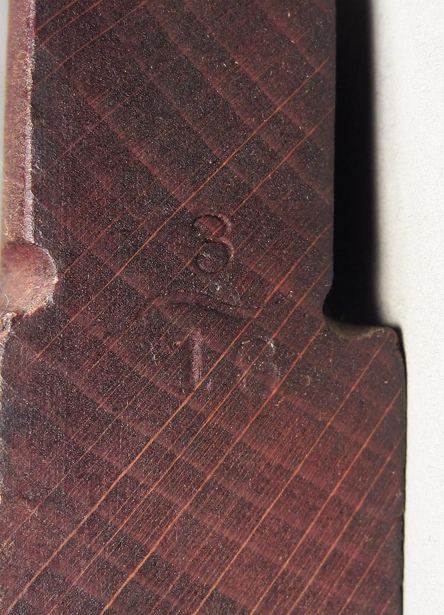 1957.0100.013 A-C, Molding plane, mark 2