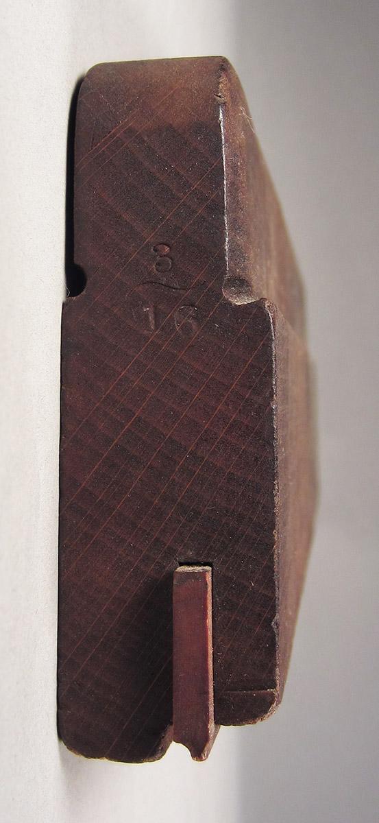 1957.0100.013 A-C, Molding plane, heel