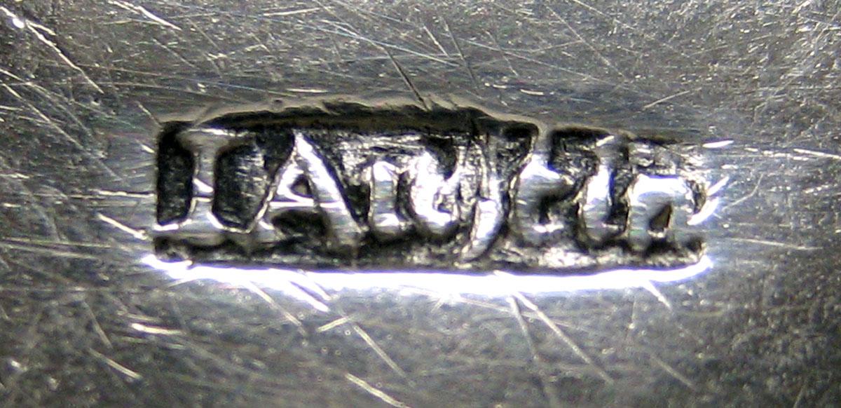 1969.3875 Silver Porringer mark