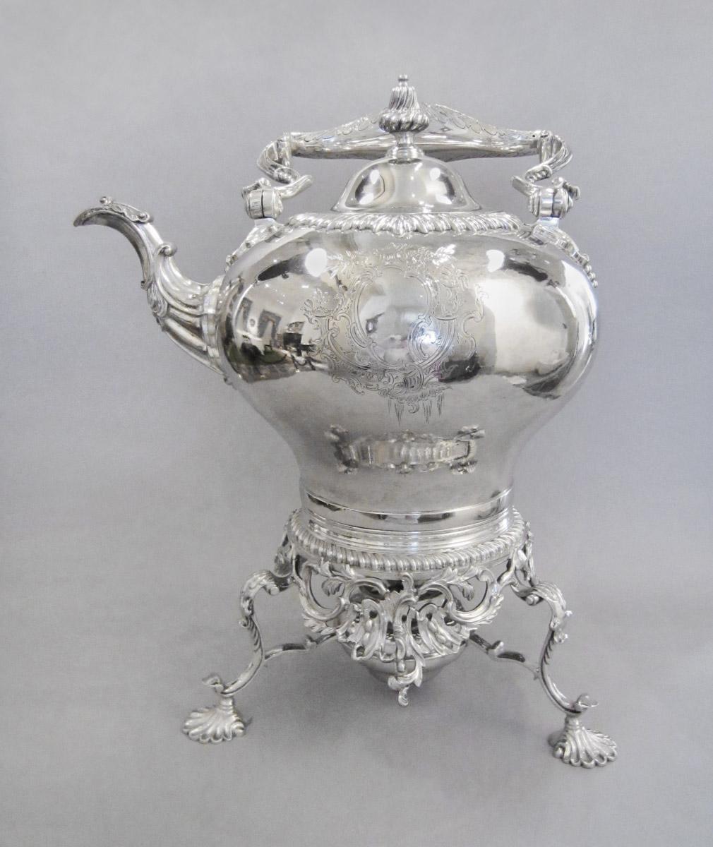 1951.0050 A-C Kettle, Kettle stand and burner lid