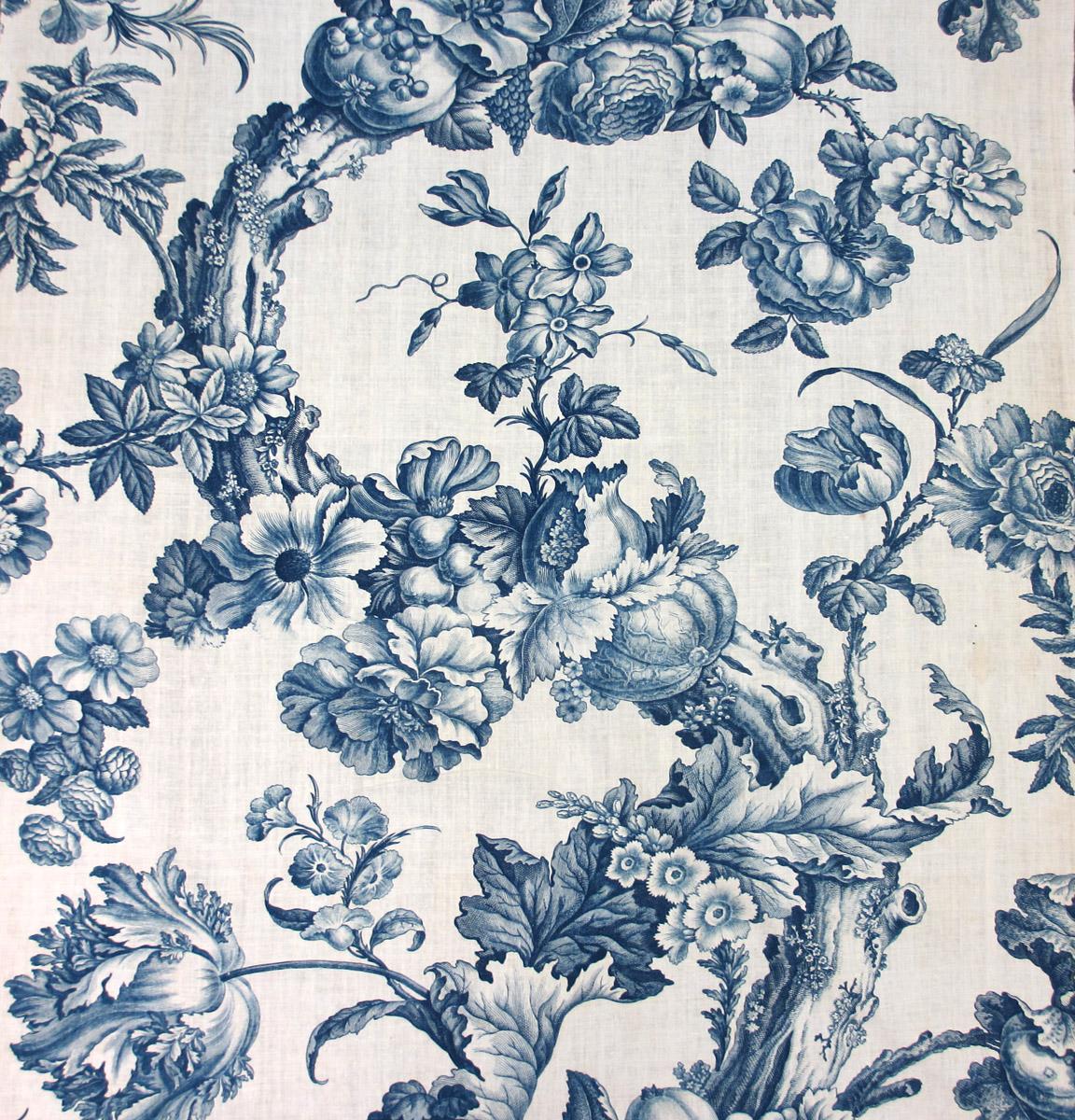 1969.3889.003 Textile, printed detail