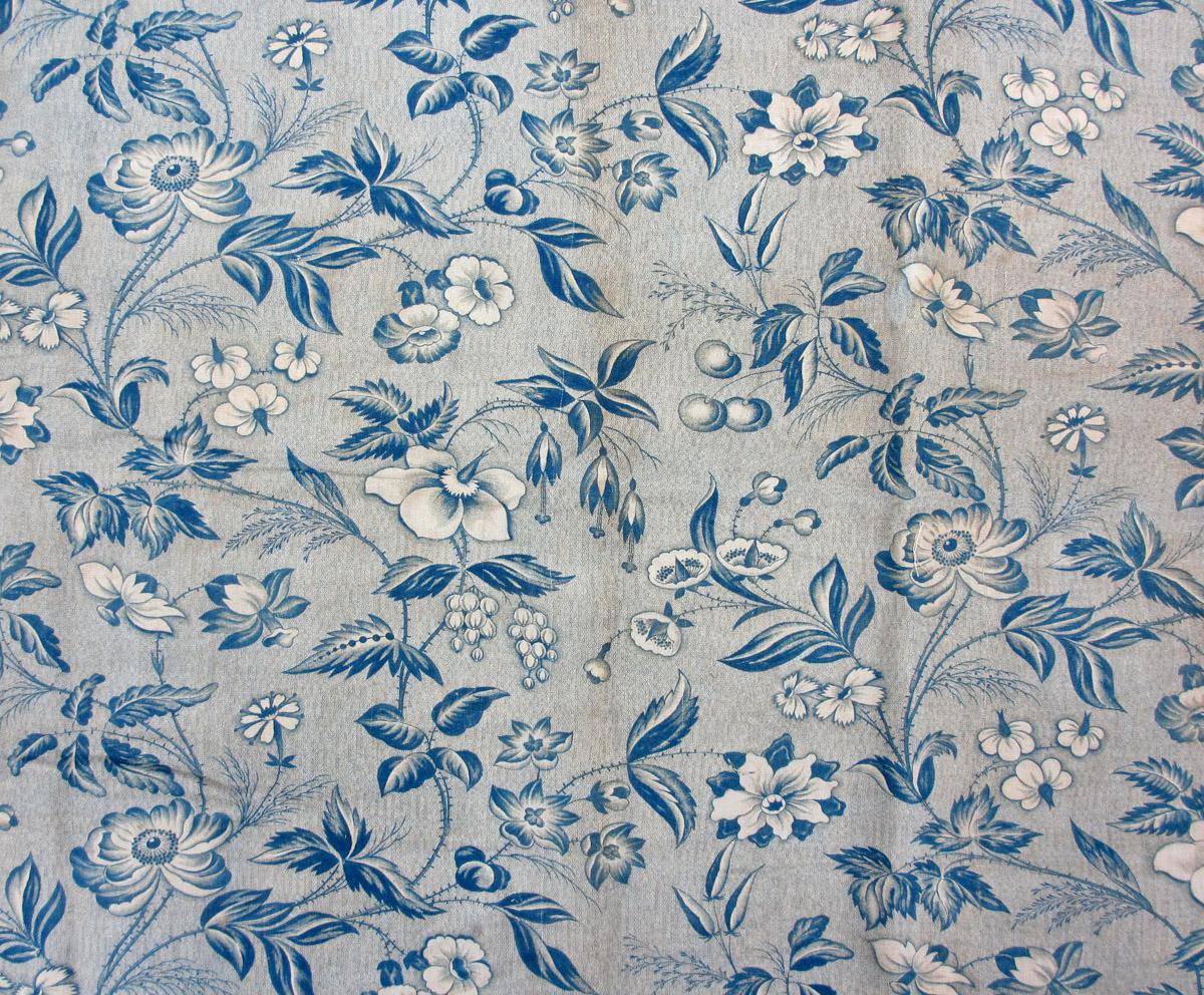 T190 Textile, printed design repeat