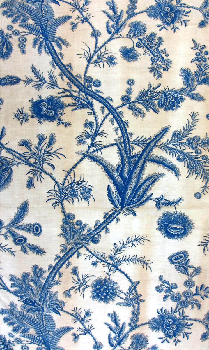 T199.3 Textile, printed design repeat