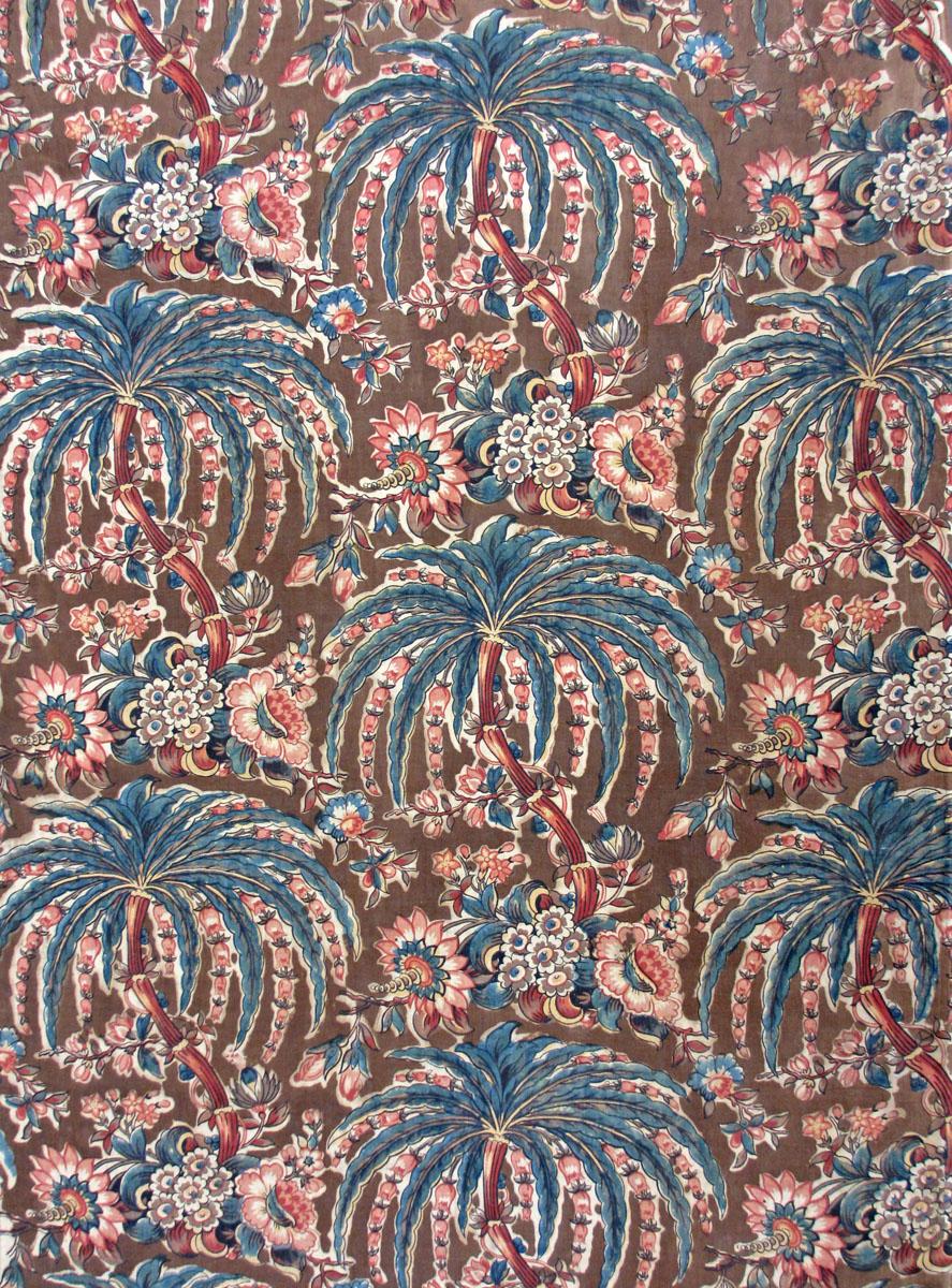 T218 Textile, printed design repeat