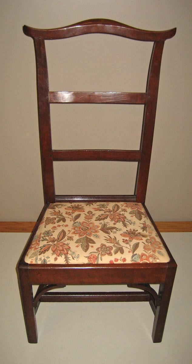 1957.0103.004 Chair, Side chair with 1969.3082.004 Slip seat view 2
