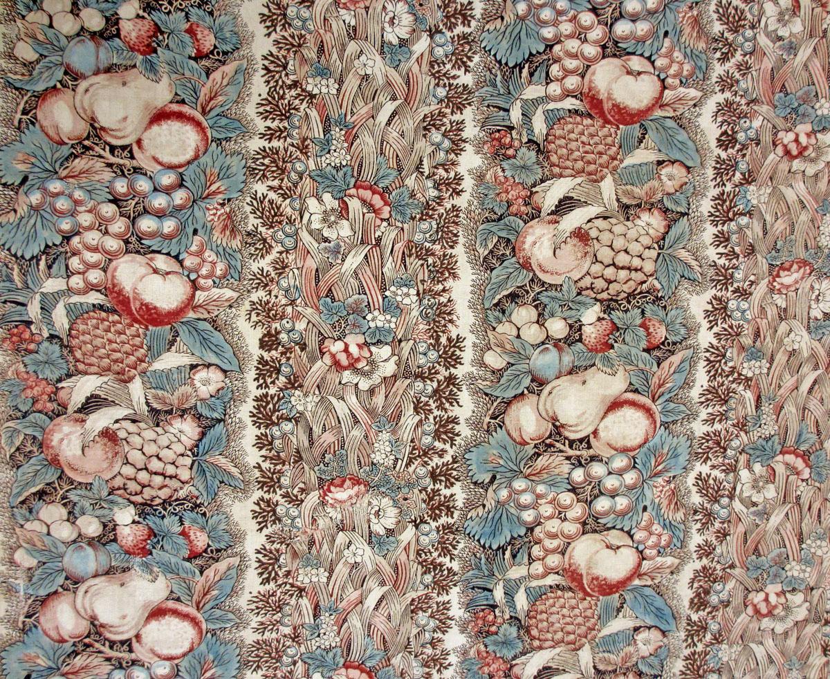 T221 Textile, printed design repeat