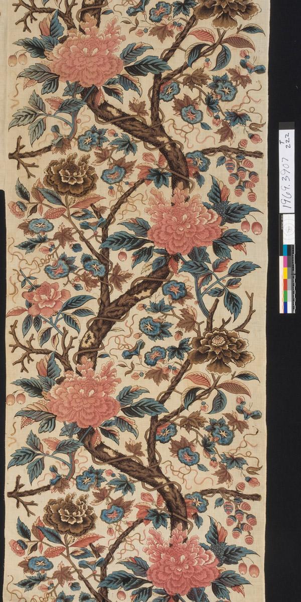 1969.3907 Textile, printed, view 1
