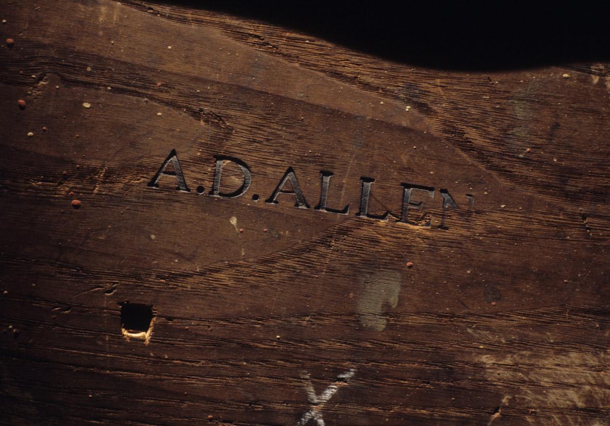 1957.0107.001 Chair, detail 2