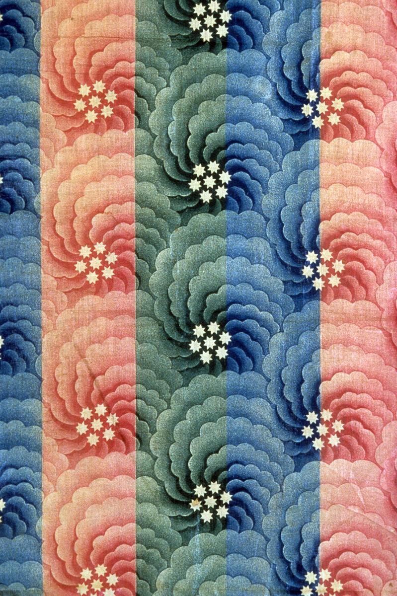 T283 Textile, printed, design repeat