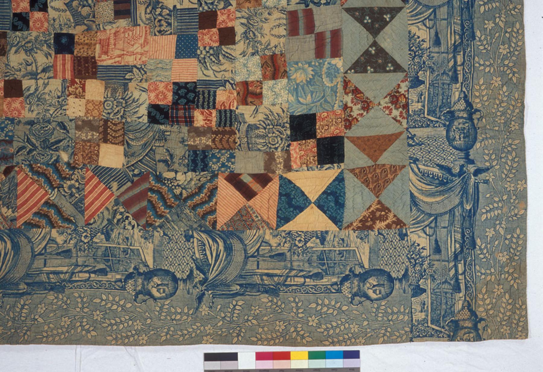 1969.3952 Quilt (detail)