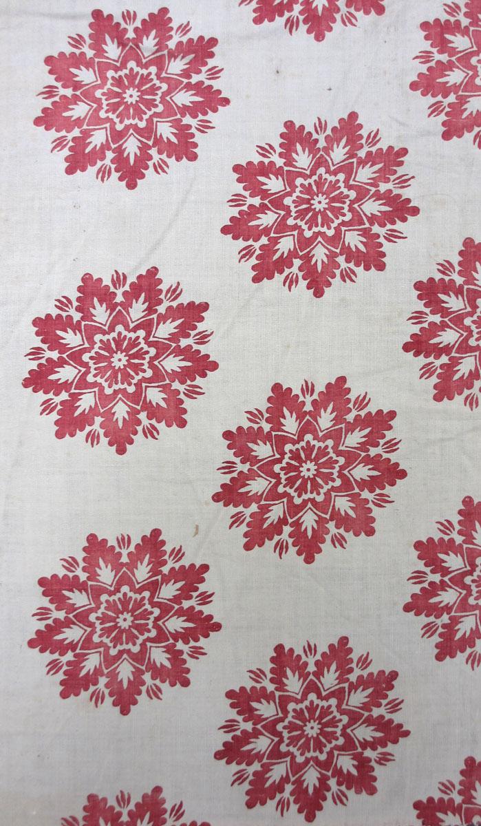 T336 textile, printed design repeat