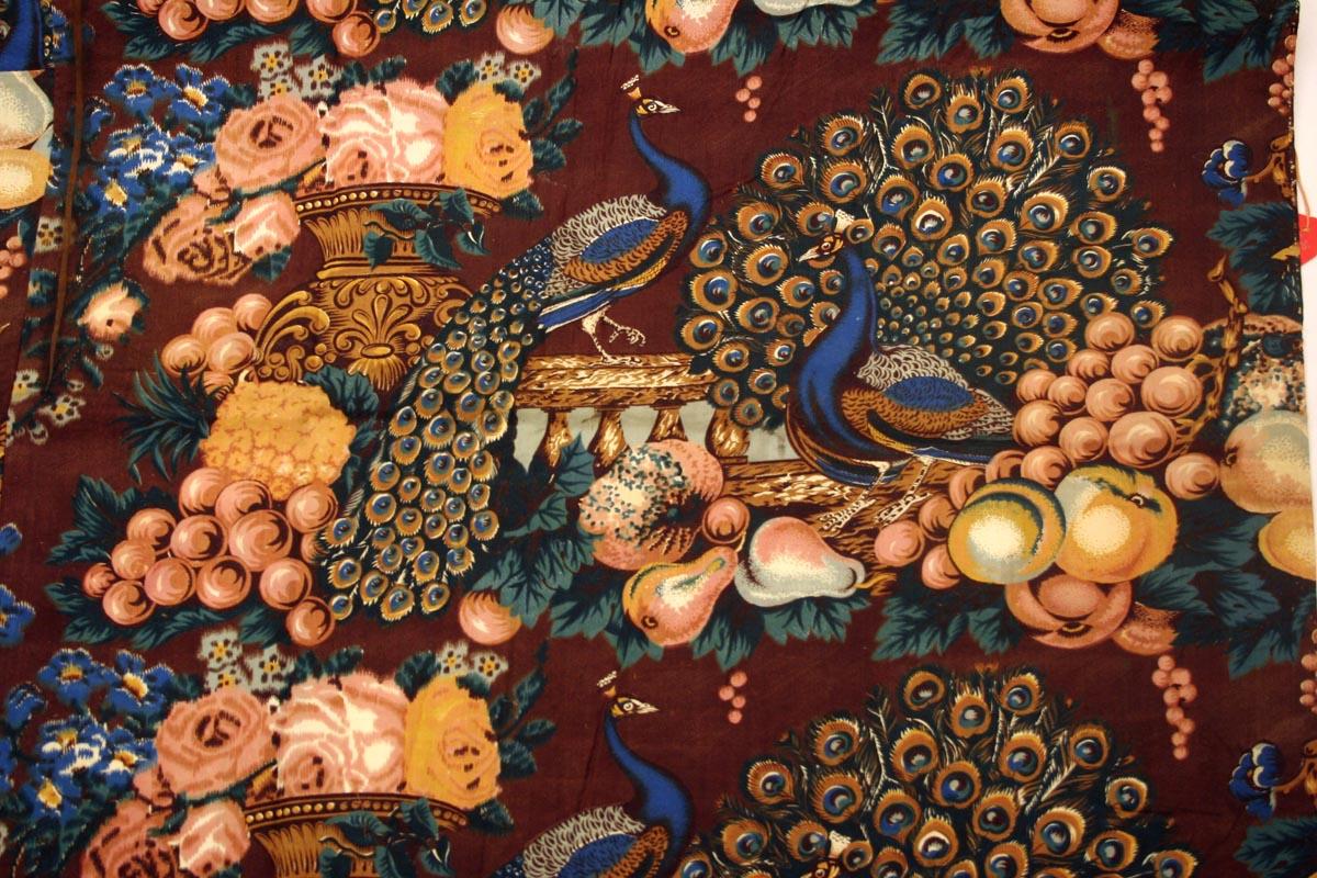 T1099 Textile, printed design repeat