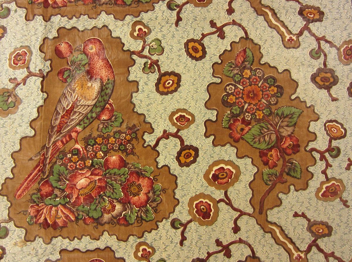 T1106 textile, printed design repeat