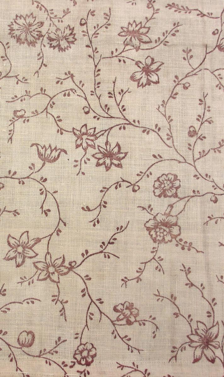 T1180 textile, printed design repeat