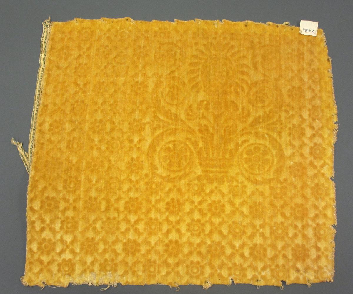 1969.4072 A Textile, velvet obverse