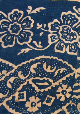 T23 textile, printed design repeat