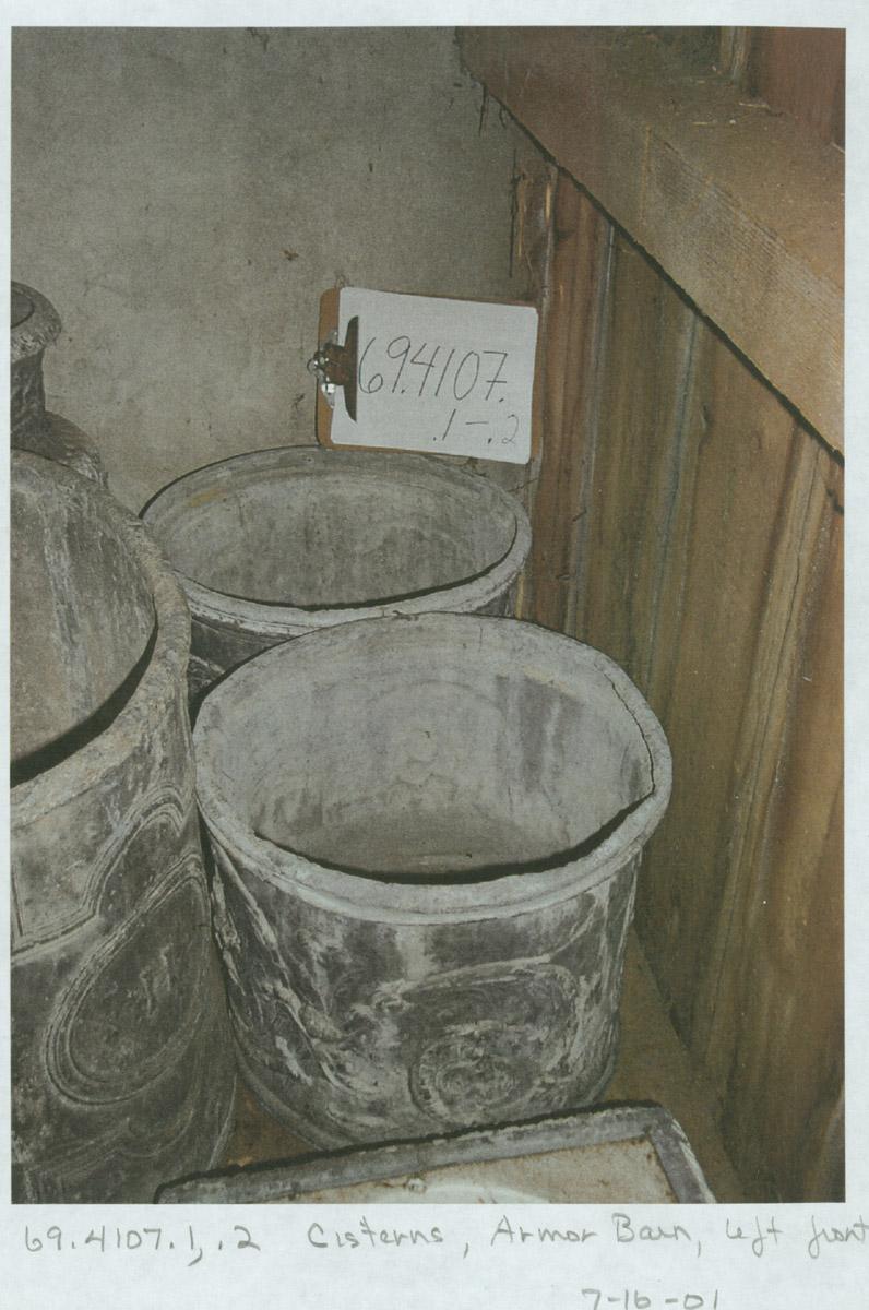 1969.4107.001, .002 Urns