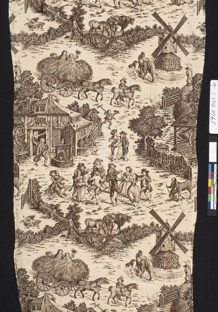1969.4123.001 Textile, printed