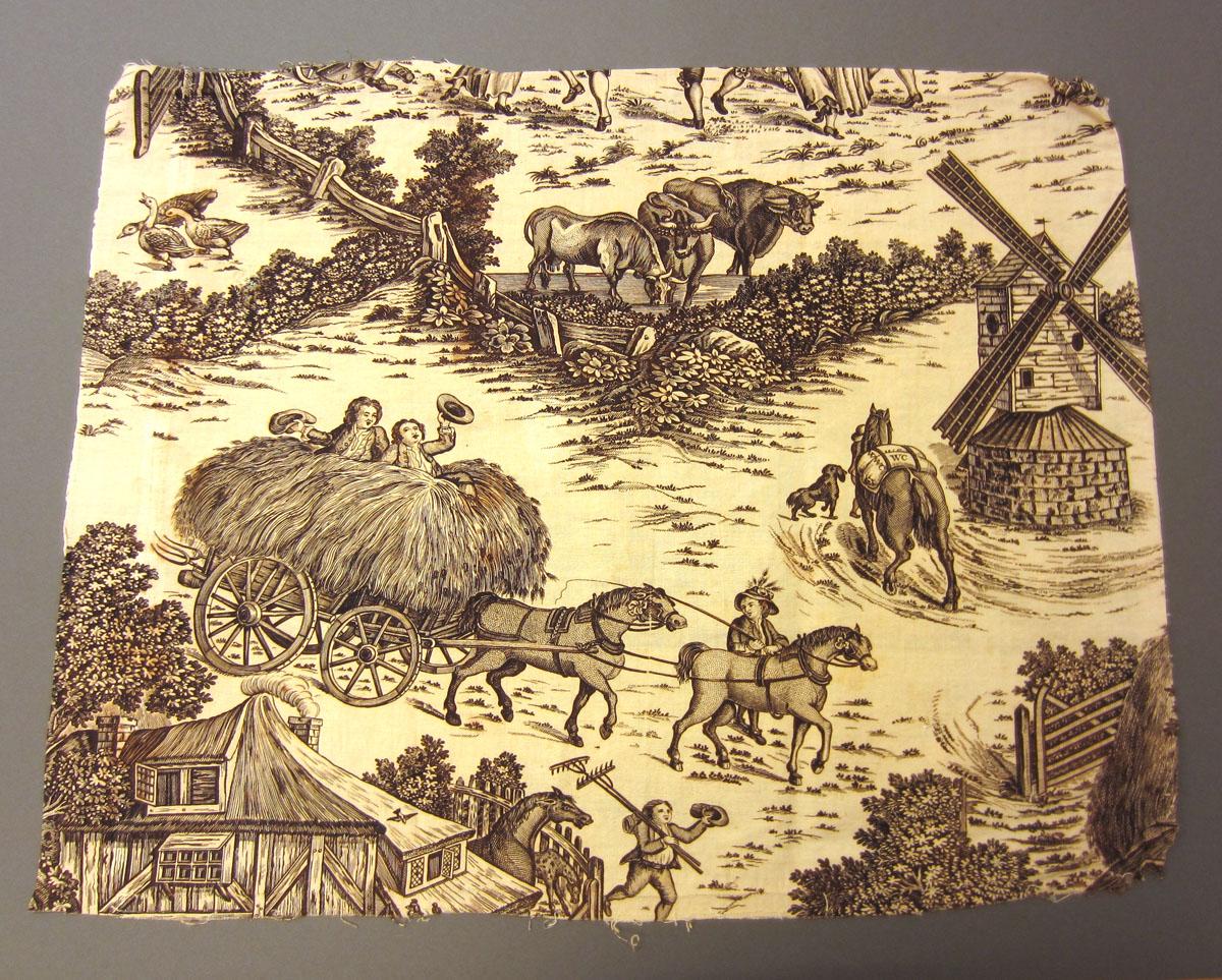 1969.4123.003 Textile, printed obverse