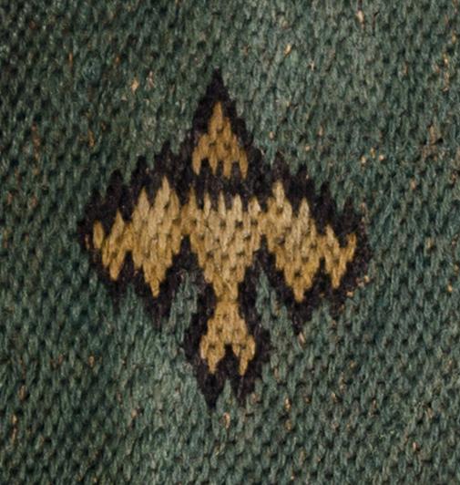 1957.0120 Fan, Pattern Detail 3