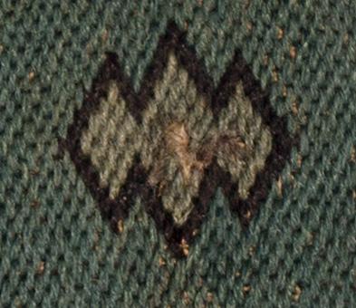 1957.0120 Fan, Pattern Detail 4