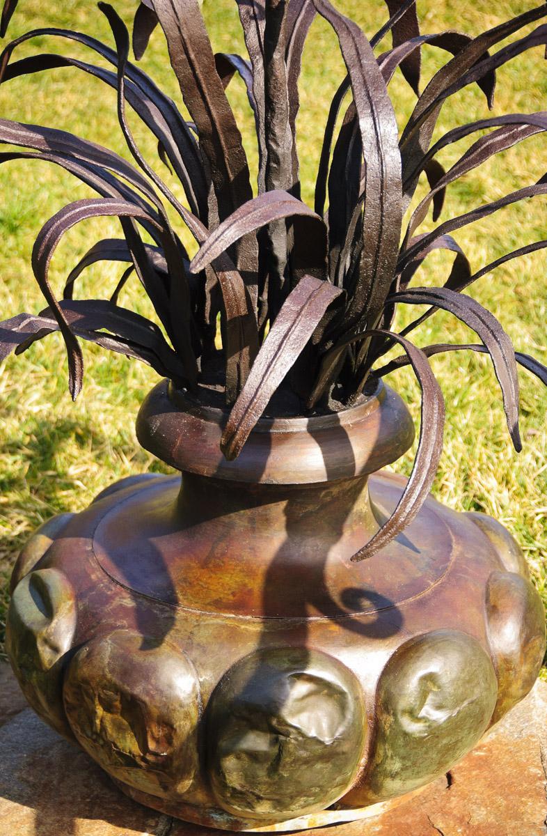 1969.4178.001, .002 Floral sculpture (detail 3)