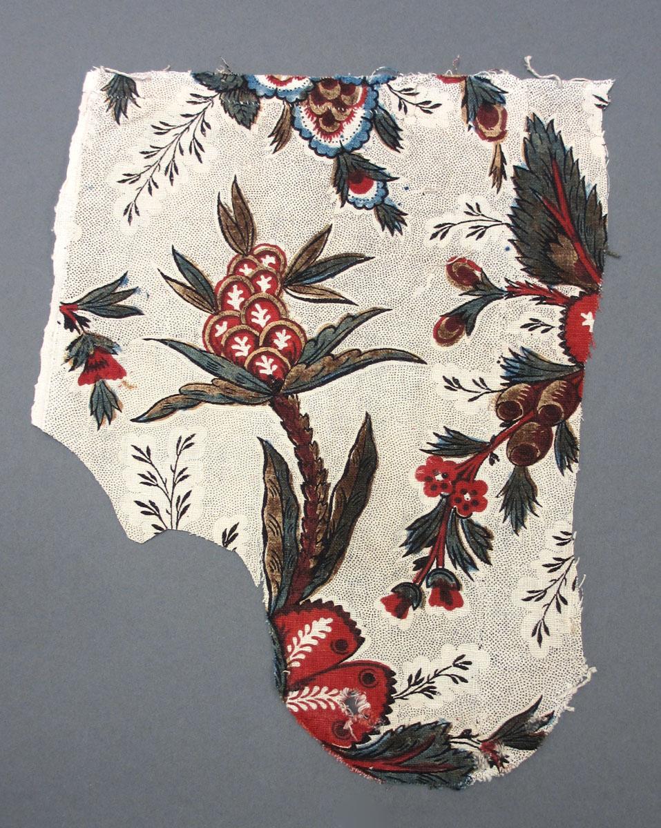 1957.0125.0191 E Textile, printed obverse