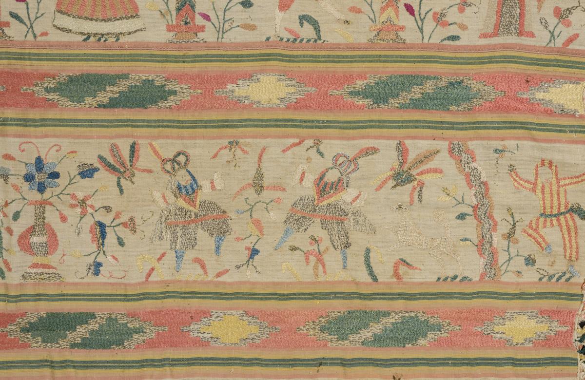 1969.4286 Shawl, detail 10