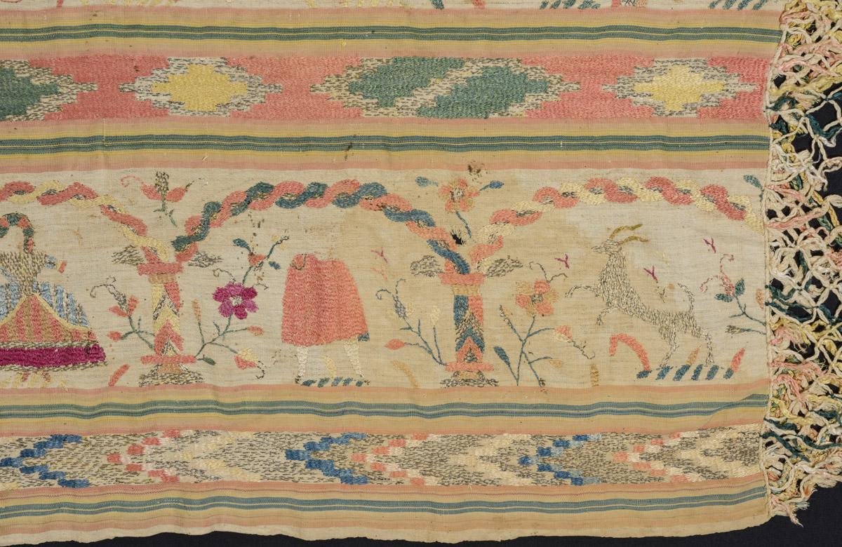 1969.4286 Shawl, detail 1