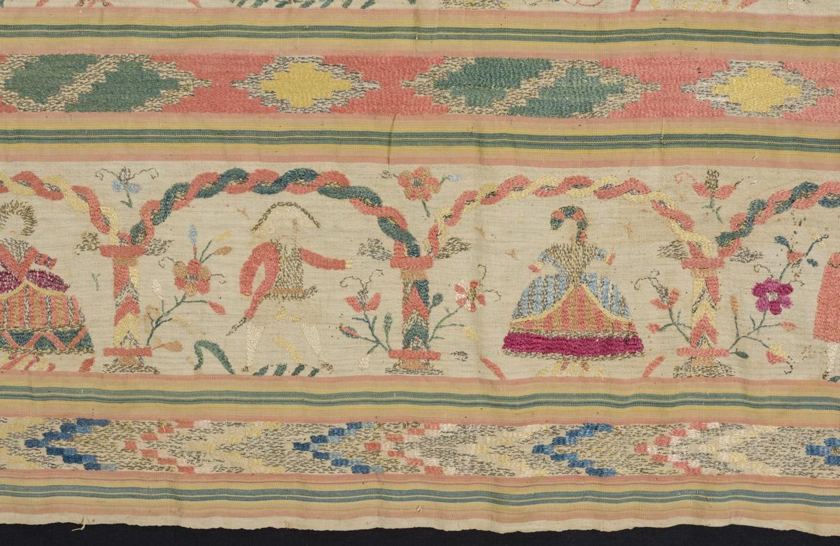 1969.4286 Shawl, detail 2