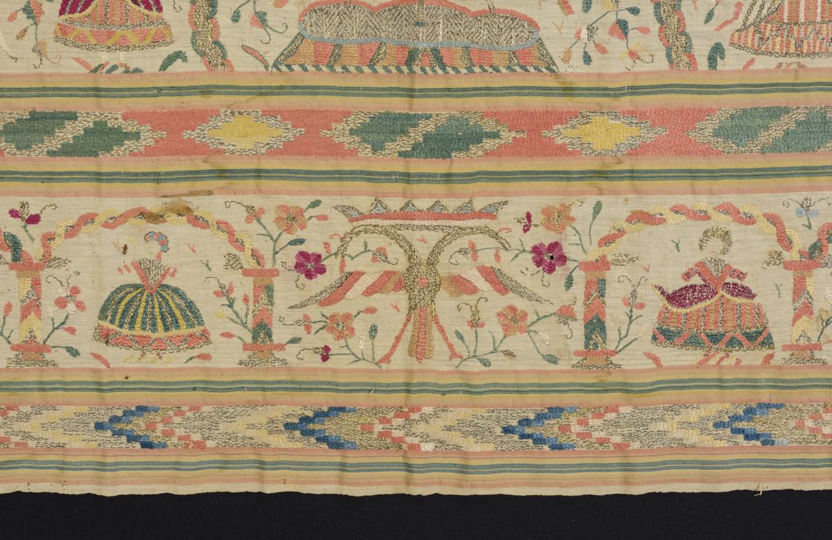 1969.4286 Shawl, detail 3