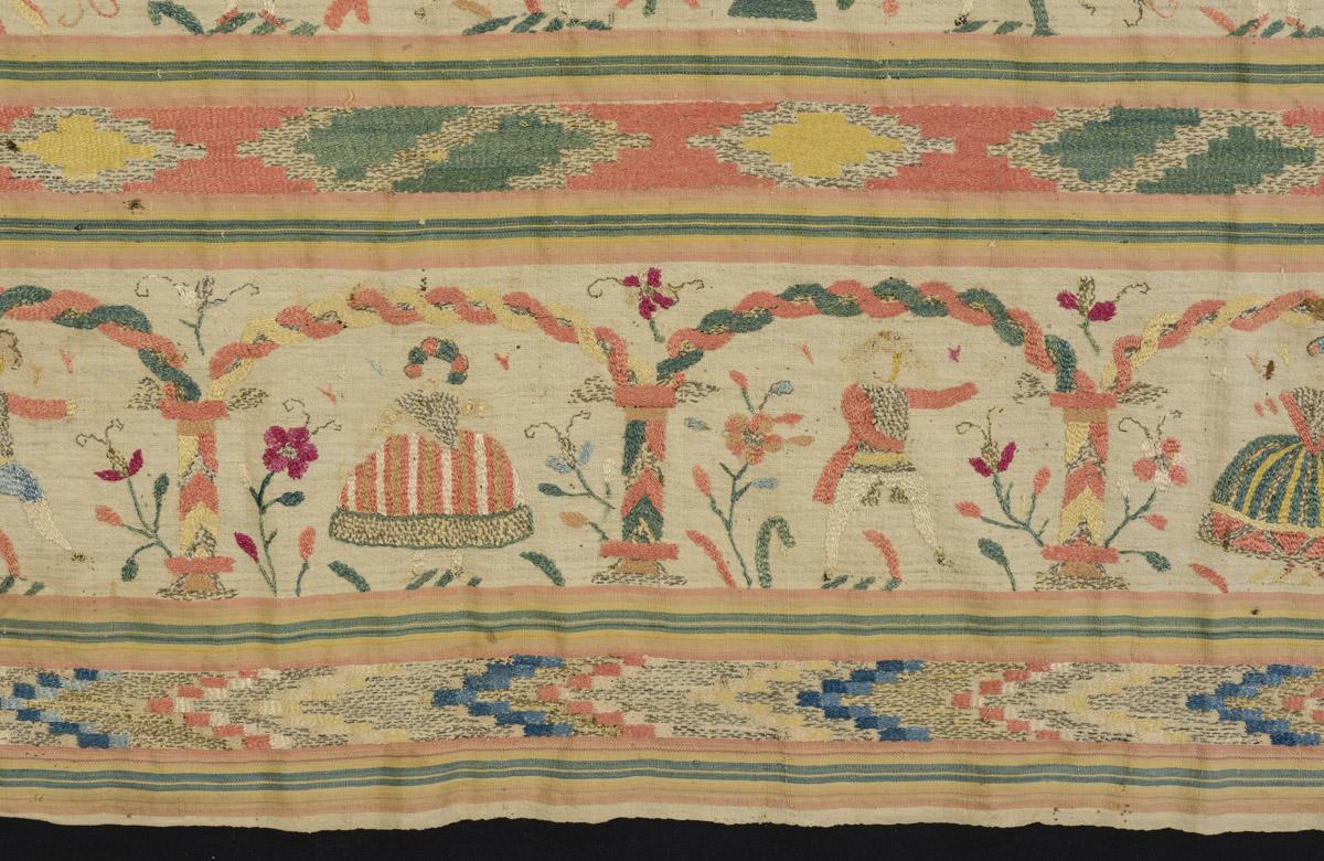 1969.4286 Shawl, detail 4