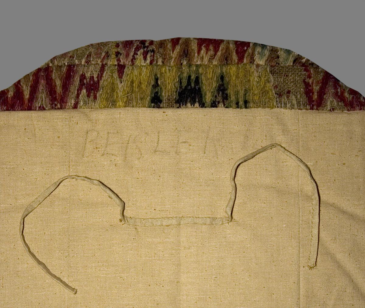 1969.4350.002 Cushion, Backrest Cushion, Verso Detail