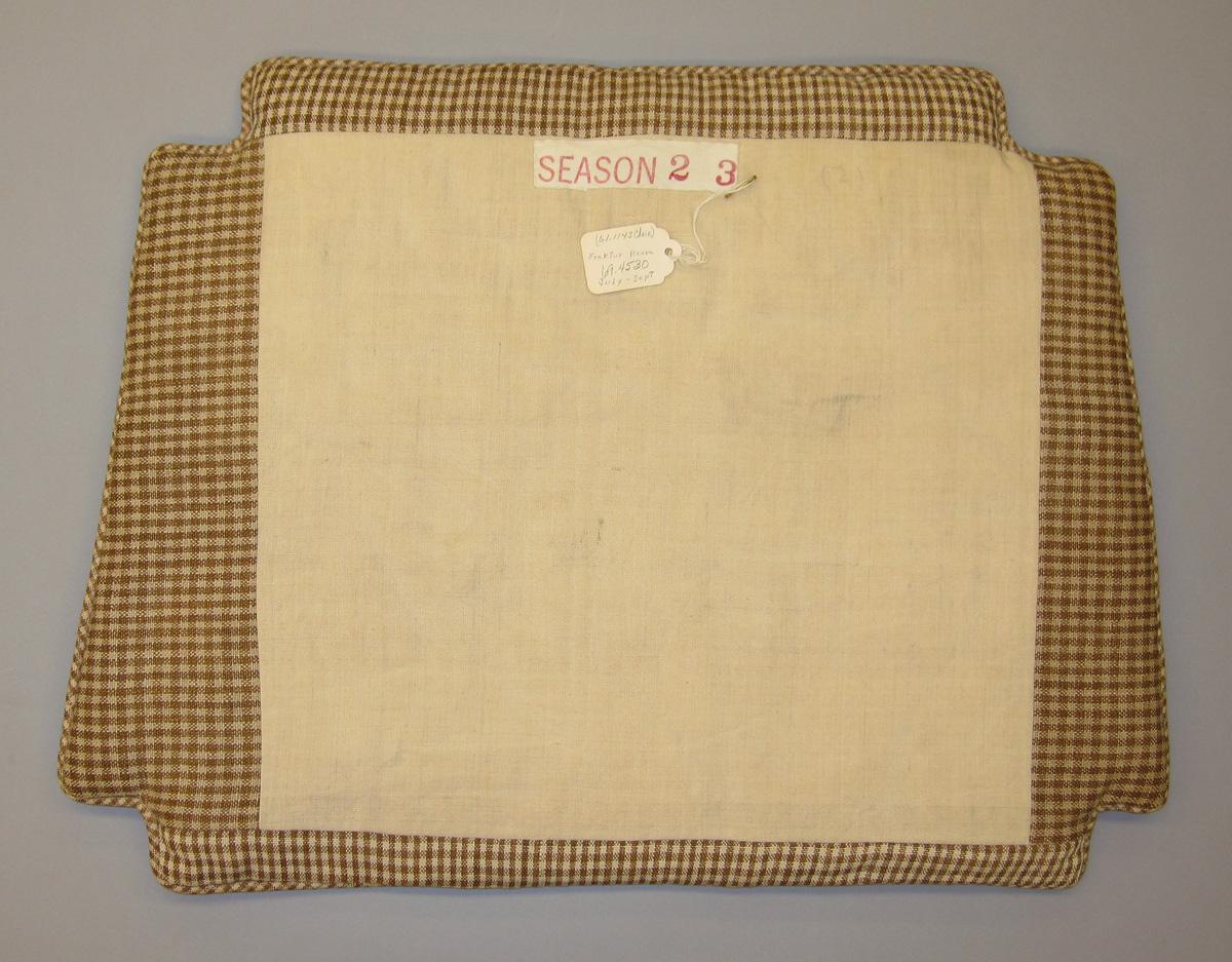 1969.4530 Cushion, Chair pad view 2